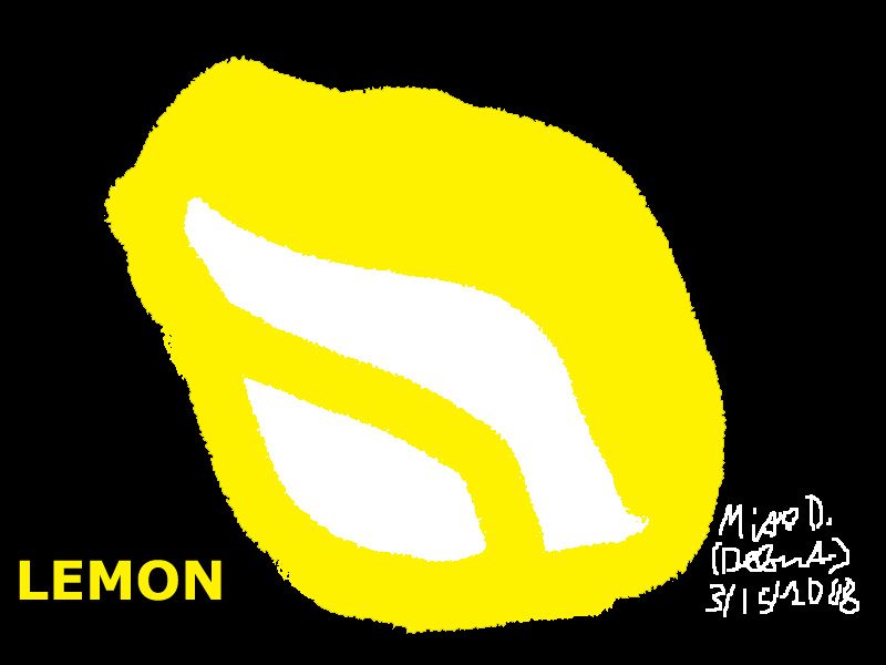 A lemon